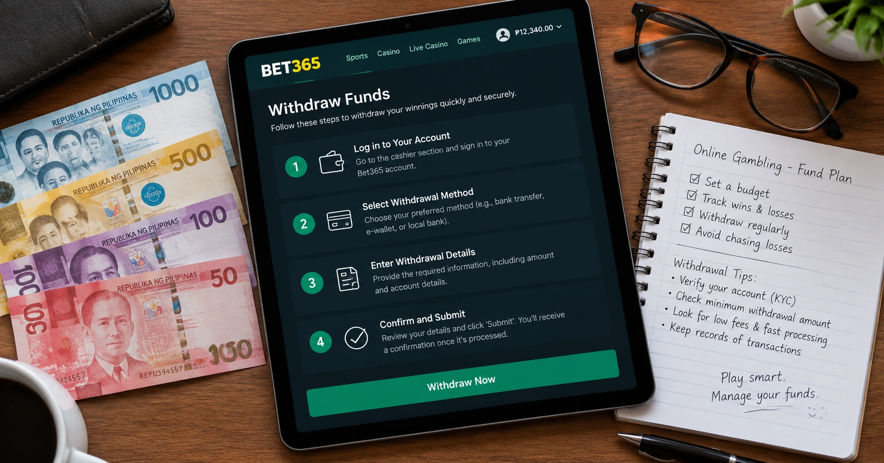 Mastering 711bet How to Withdraw: A Step-by-Step Guide for Filipino Gamblers - image 3
